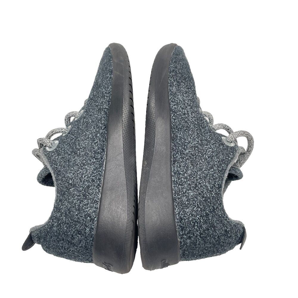 ALLBIRDS Wool Runner Heathered Gray/Black Wool Athletic/Casual Shoe Womens Sz 7 - Picture 6 of 9